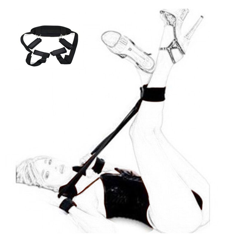 Bdsm Bondage Restraints Kit Mouth Gag Handcuffs Ankle Neck Cuffs For Couples Play - 2
