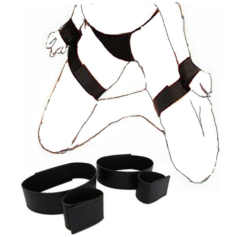 Bdsm Bondage Restraints Kit Mouth Gag Handcuffs Ankle Neck Cuffs For Couples Play - 19