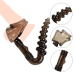 Cock Ring Male Masturbator Prostate Massage Stimulator Butt Plug Penis Silicone Anal Gags & Muzzles Sex Toys For Men