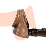 Cock Ring Male Masturbator Prostate Massage Stimulator Butt Plug Penis Silicone Anal Gags & Muzzles Sex Toys For Men - 2