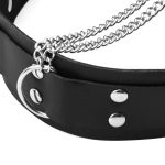Sex Toys Slave Collar Nipple Clamps Pu Leather Necklace Bdsm Cosplay Adult Games - 6