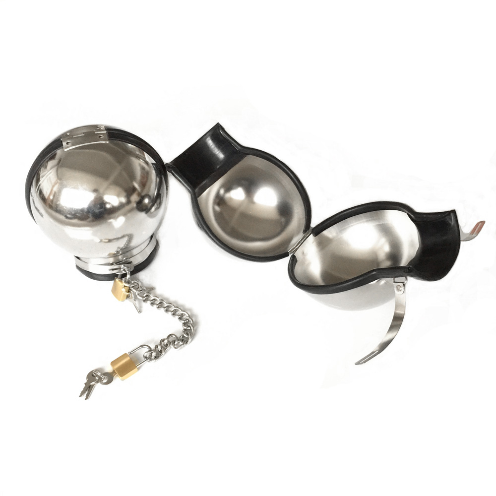 Metal Stainless Steel Bdsm Handcuffs Alternative Fetish Bondage Restraints Erotic Sex Toys - 1