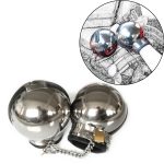 Alternative Sex Toys Metal Stainless Steel Ball Bdsm Bondage Restraints Handcuffs For Tied Fetish