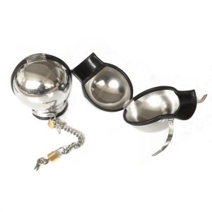 Alternative Sex Toys Metal Stainless Steel Ball Bdsm Bondage Restraints Handcuffs For Tied Fetish - 2
