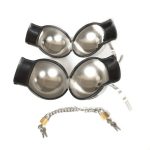 Alternative Sex Toys Metal Stainless Steel Ball Bdsm Bondage Restraints Handcuffs For Tied Fetish - 5