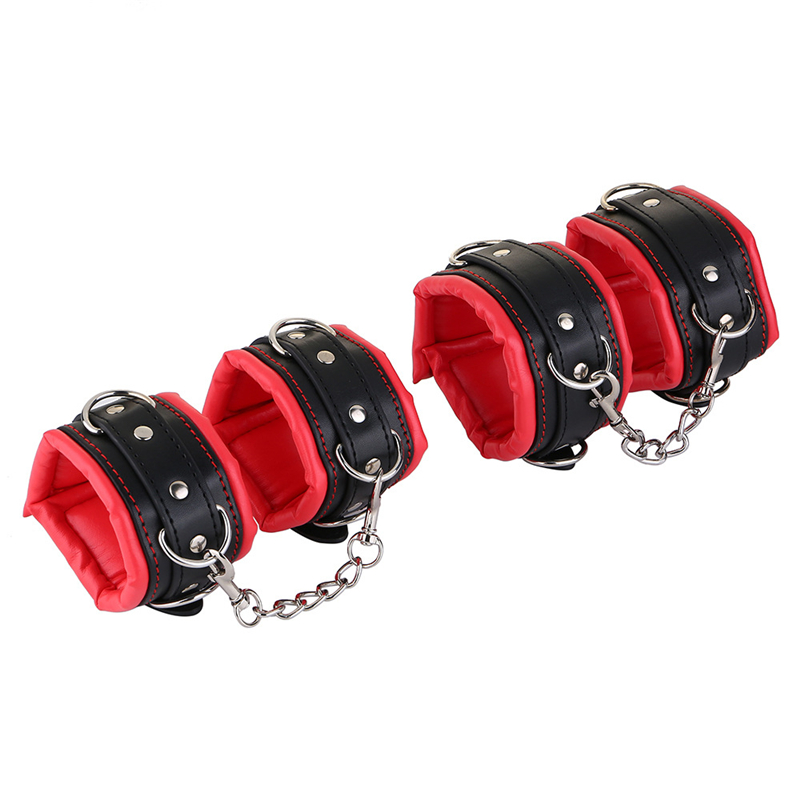 Adult Couples Bondage Game Bdsm Fetish Slave Restraints Open Mouth Gags Sex Handcuffs Muzzles - 4