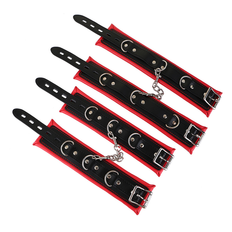 Adult Couples Bondage Game Bdsm Fetish Slave Restraints Open Mouth Gags Sex Handcuffs Muzzles - 5