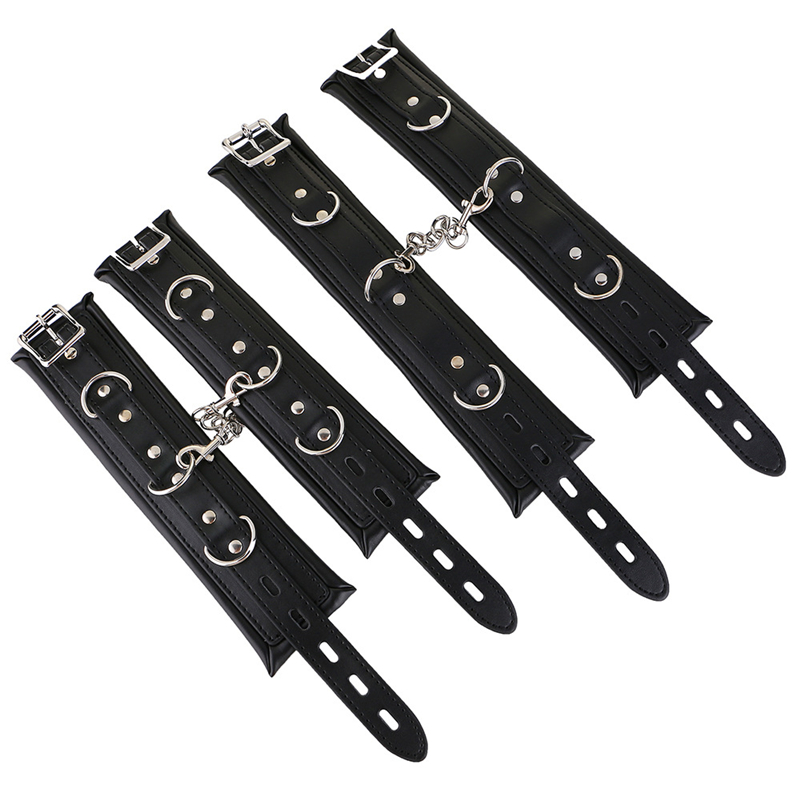 Adult Couples Bondage Game Bdsm Fetish Slave Restraints Open Mouth Gags Sex Handcuffs Muzzles - 6