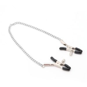Metal Nipple Clamps With 30cm Chains Nipples Clips Adult Games Couples Sex Toys
