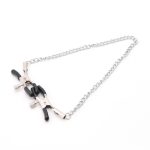 Metal Nipple Clamps With 30cm Chains Nipples Clips Adult Games Couples Sex Toys - 2