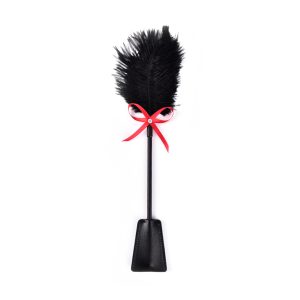 Bondage Erotic Punish Fetish Leather Spanking Paddle Play Flogger Sex Toys Bdsm Feather Tickled Whip For Lover Riding Crop Pony - 2