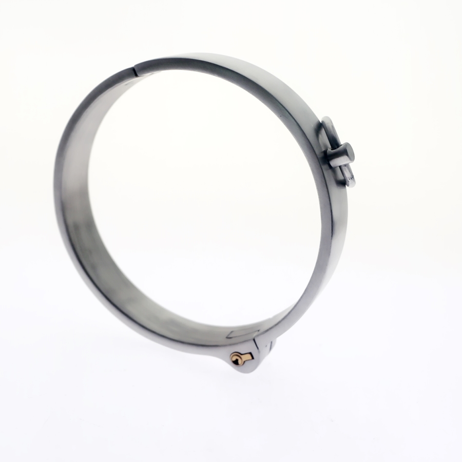 Deluxe Gold Stainless Steel Bdsm Bondage Restraint Kit Handcuffs Ankle Cuffs Fetish Slave Tools For Couples - 9