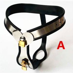 Female Chastity Belt With Anal Plug Super Soft Leather Devices Sex Products For Adult Games G7-5-30 - 2