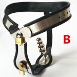 Female Chastity Belt With Anal Plug Super Soft Leather Devices Sex Products For Adult Games G7-5-30 - 3