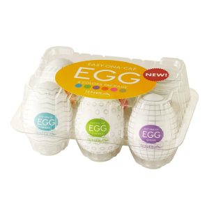 Eggs Male Masturbator Realistic Vagina Real Pussy Vaginal Adult Toys Penis Trainer Erotic Sex For Men Gags & Muzzles - 3