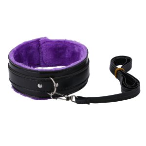 10-piece Set Adult Sex Toys Alternative Sm Bundled Handcuffs Couple Flirting Leather Plush Stimulating Orgasm - 2