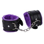 10-piece Set Adult Sex Toys Alternative Sm Bundled Handcuffs Couple Flirting Leather Plush Stimulating Orgasm - 4
