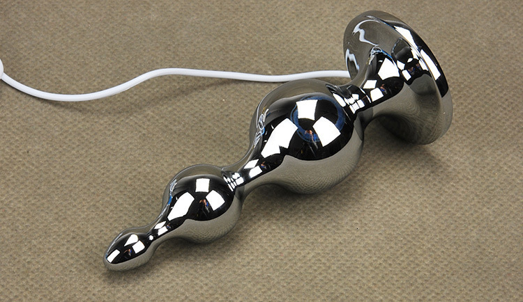 Electric Pulse Stimulator With Cock Ring Urethral Sound Plug And Anal Chastity For Adult Male Pleasure - 12