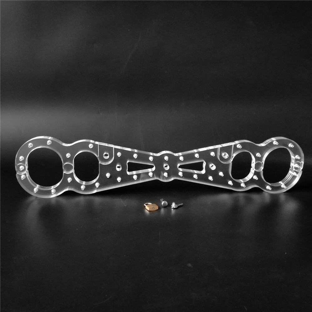 Luxurious Clear Crystal Bdsm Restraints Fetish Handcuffs And Ankle Cuffs Adult Sex Toy For Men And Women - 1