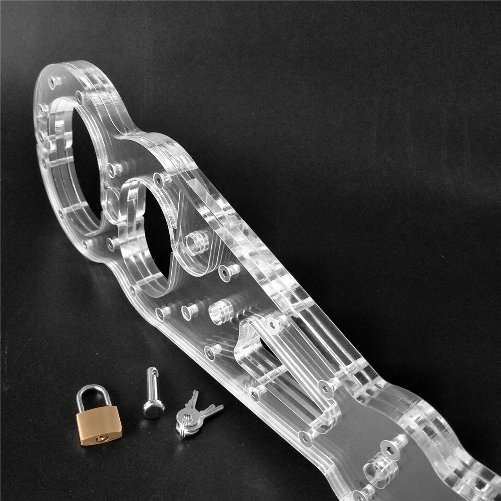 Luxurious Clear Crystal Bdsm Restraints Fetish Handcuffs And Ankle Cuffs Adult Sex Toy For Men And Women - 2
