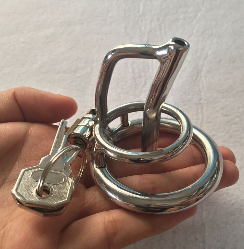 Stainless Steel Male Chastity Belt Bdsm Lock Device Cb6000s Model Durable And Secure - 1