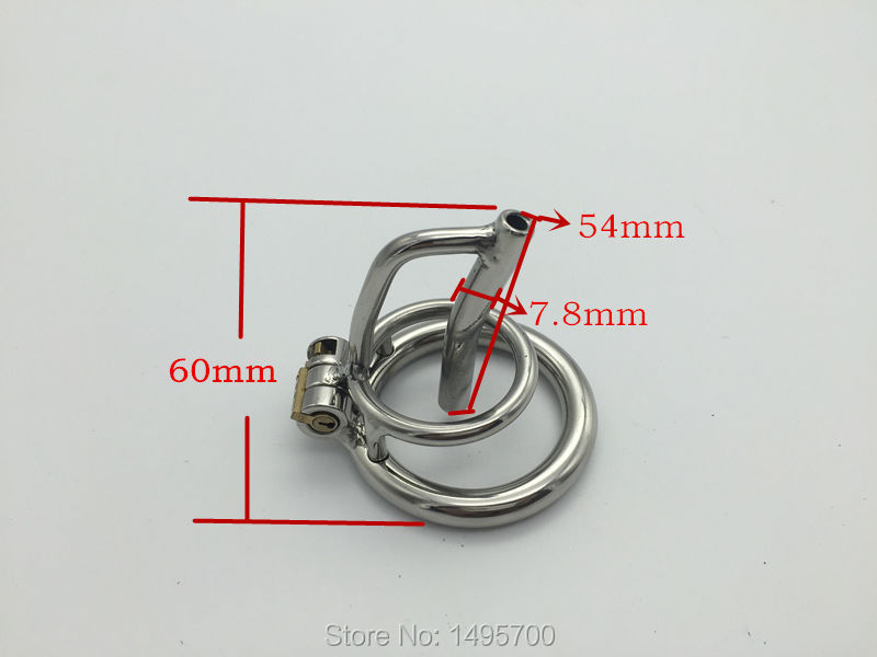 Stainless Steel Male Chastity Belt Bdsm Lock Device Cb6000s Model Durable And Secure - 6