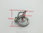 Bdsm Male Chastity Lock Stainless Steel Appliances Belt Cb6000s - 2