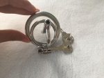 Bdsm Male Chastity Lock Stainless Steel Appliances Belt Cb6000s - 3