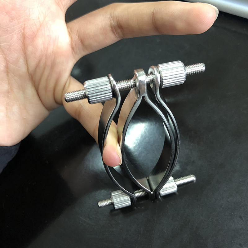 Stainless Steel Gspot Stimulation Toy Adjustable Labia Clip Clitoris Shelf For Female Pleasure - 9