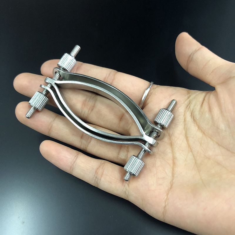 Stainless Steel Gspot Stimulation Toy Adjustable Labia Clip Clitoris Shelf For Female Pleasure - 11