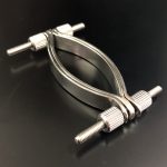 Adjustable Couple Flirt Toys Female Labia Clip G Spot Stimulation Stainless Steel Clitoris Shelf Sex For Woman - 3