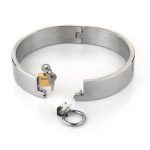 Best Stainless Steel Bdsm Collar Bondage Restraints Sex Slave For Women Adult Collars Man - 3