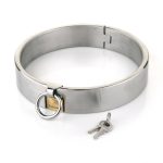 Best Stainless Steel Bdsm Collar Bondage Restraints Sex Slave For Women Adult Collars Man - 5