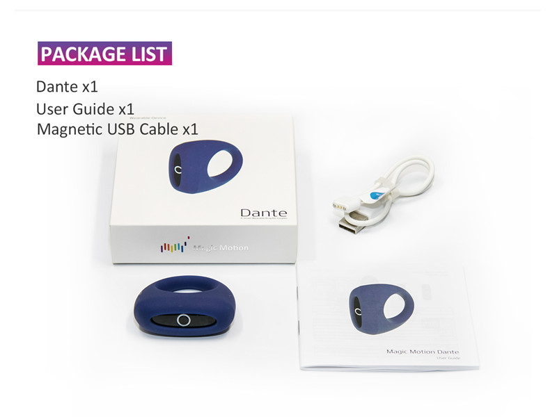 Bluetooth Magic Motion Wearable Cock Ring Wireless Penis Sleeves Vibrators Bullet Clitoris Massager With App Control - 4