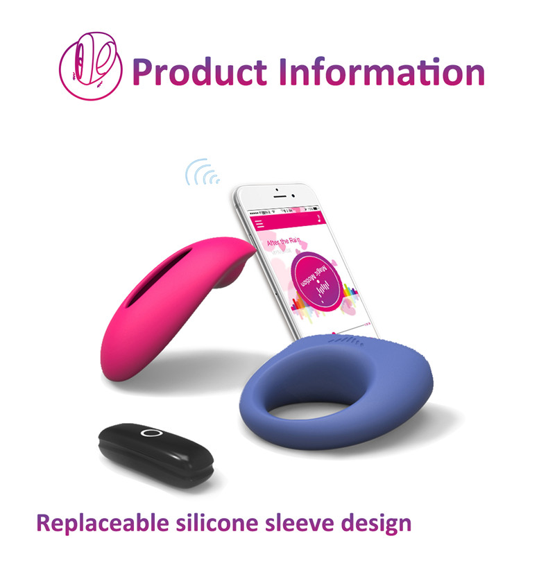 Bluetooth Magic Motion Wearable Cock Ring Wireless Penis Sleeves Vibrators Bullet Clitoris Massager With App Control - 3