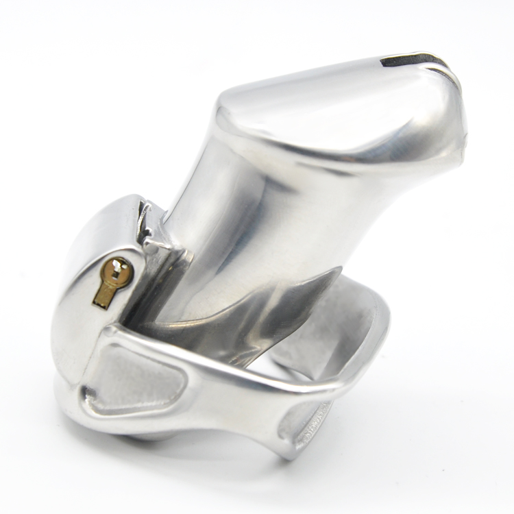 Deluxe Male Chastity Device 316l Stainless Steel Birdcage Design Penis Cage With Dual Magic Locks Luxury Adult Toy A338 - 2
