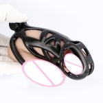 Design 3d Printing Cock Cage Penis Sleeve Plastic Lockable Male Chastity Device Rings Adult Games Sex Toys For Men - 4