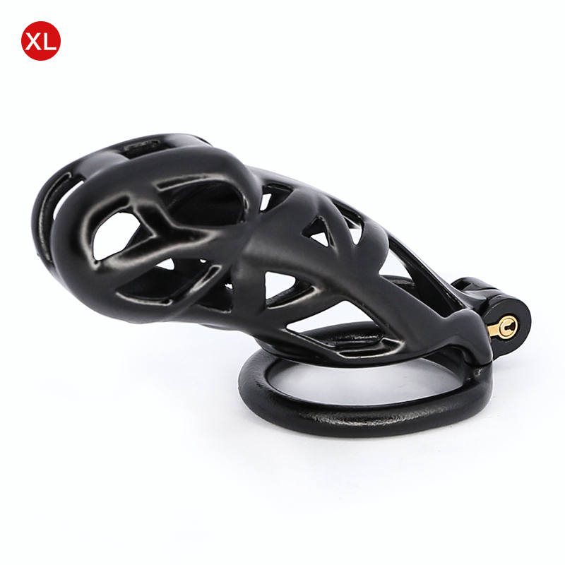 Lockable Male Chastity Device 3d Printed Penis Sleeve Cock Cage With Rings Adult Pleasure Games Sex Toy For Men - 15