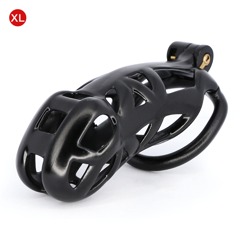 Lockable Male Chastity Device 3d Printed Penis Sleeve Cock Cage With Rings Adult Pleasure Games Sex Toy For Men - 14