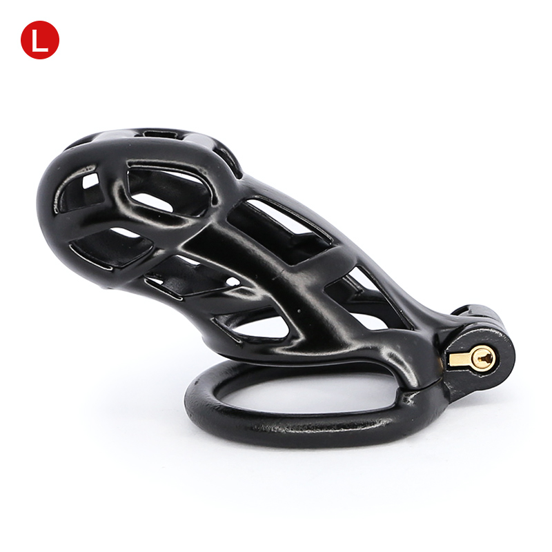 Lockable Male Chastity Device 3d Printed Penis Sleeve Cock Cage With Rings Adult Pleasure Games Sex Toy For Men - 12