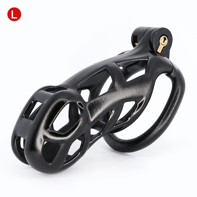 Lockable Male Chastity Device 3d Printed Penis Sleeve Cock Cage With Rings Adult Pleasure Games Sex Toy For Men - 11