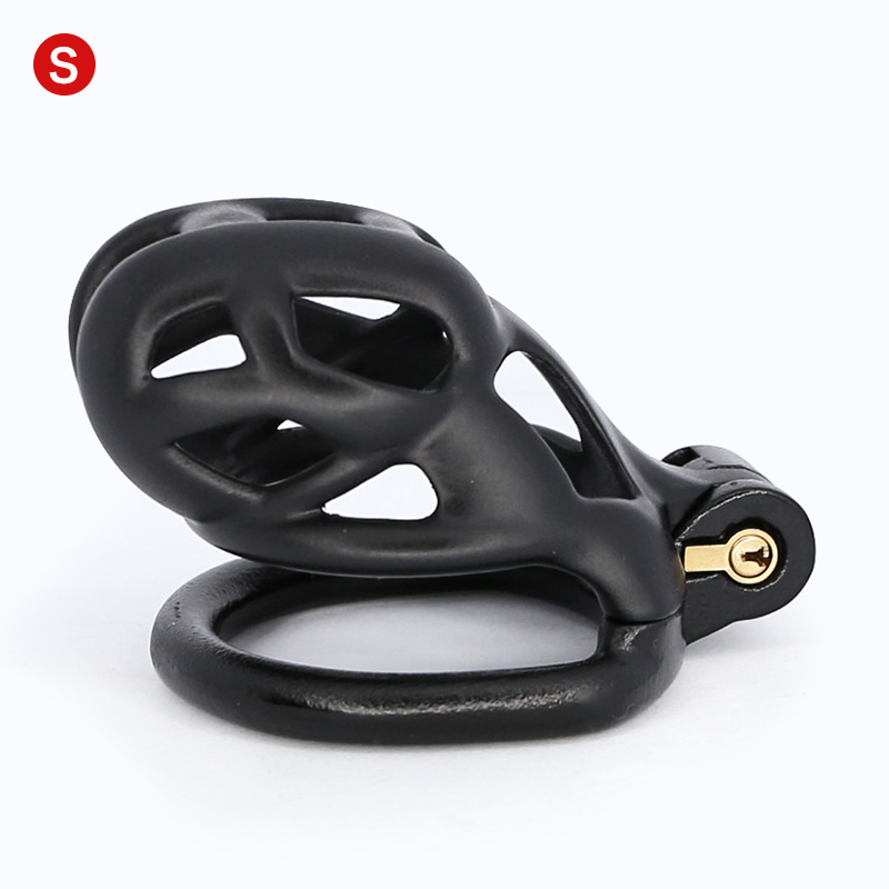 Lockable Male Chastity Device 3d Printed Penis Sleeve Cock Cage With Rings Adult Pleasure Games Sex Toy For Men - 6