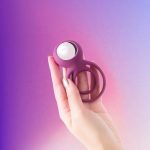 Penis Vibrator Silicone Double Rings For Cock Balls Ring Couples Adult Sex Toys Men - 5