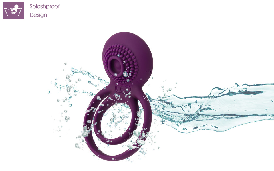Silicone Penis Vibrator With Double Cock And Ball Rings Sexual Enhancement Toy For Men Ideal For Couples Play - 7