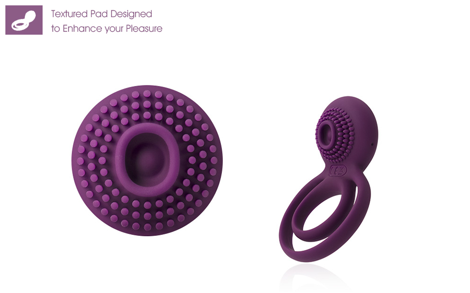 Silicone Penis Vibrator With Double Cock And Ball Rings Sexual Enhancement Toy For Men Ideal For Couples Play - 1