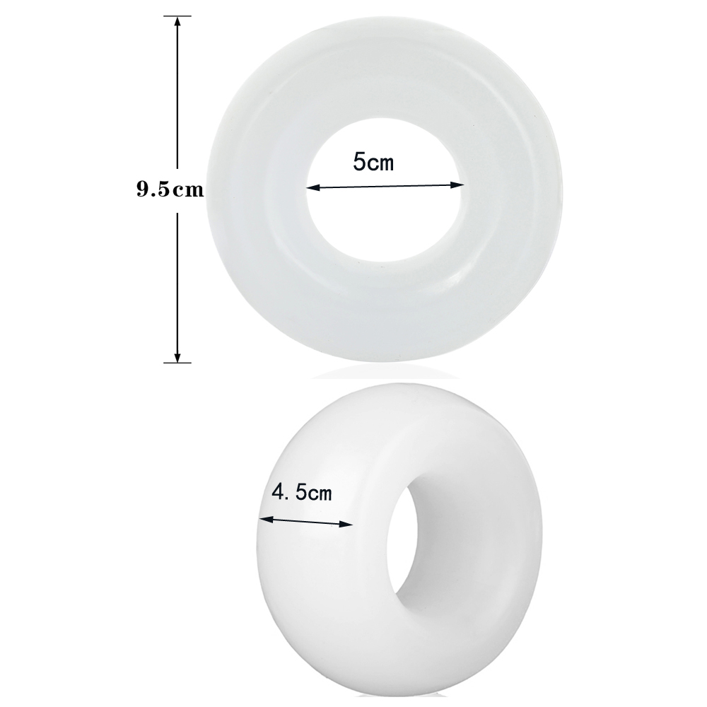Ultradurable Male Enhancement Ring Adult Pleasure Toy For Men Comfortable Soft Ejaculation Delaying Masturbation Aid - 2