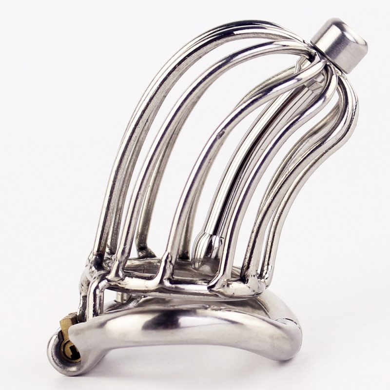 Stealth Lock Chastity Cage Stainless Steel Male Device Sex Toys For Men Penis Cock Ring