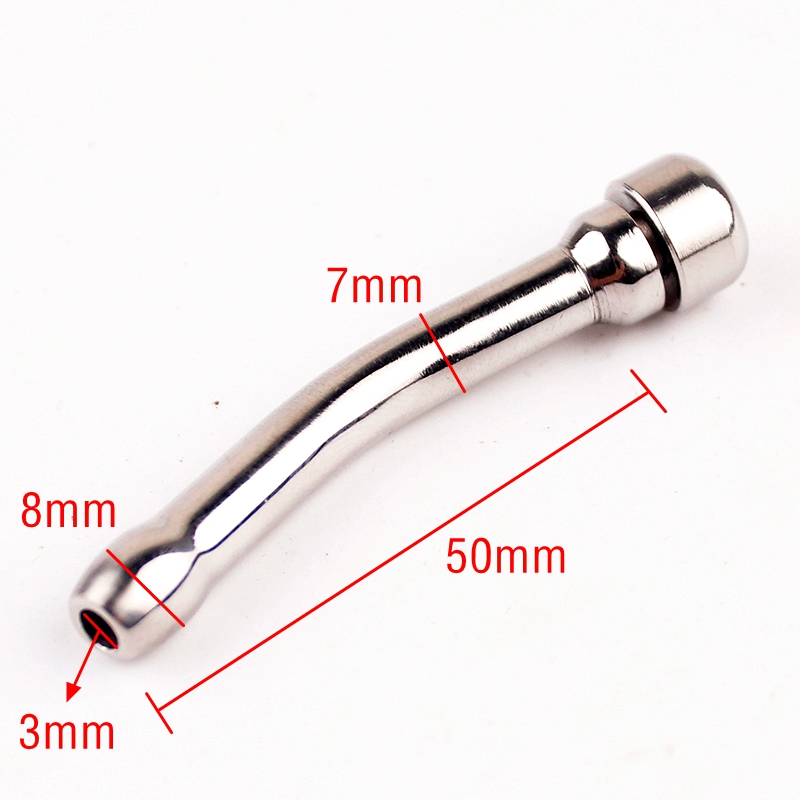 Stealth Lock Stainless Steel Male Chastity Cage Penis Cock Ring Adult Pleasure Sex Toy For Men - 5