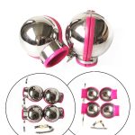 Couple Sex Toy 3pcs Set Stainless Steel Bondage Hood & Ball Cuffs For Sexual Restraints Wives Kit Adult Games Unisex - 4