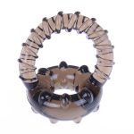 Time Delay Penis Ring Double Cockring Lock Ejaculation Sexo Erection Rings Prolong Enhancer Orgasm Erotic Sex Toy For Men - 4